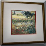 A37. Framed print. 